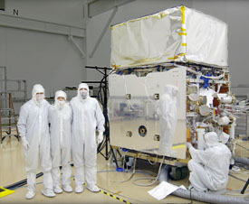 FGST in the General Dynamics clean room